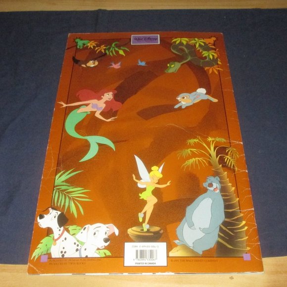 The Walt Disney Treasure Chest 1991 Set of 5 Oversized Story Books Vintage - Picture 6 of 14